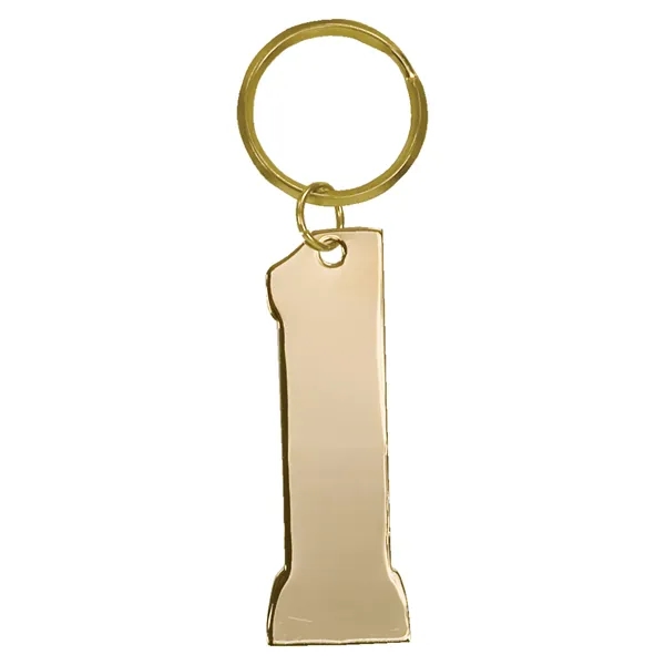 #1 Brass Keychain... from ASI 92531 Unique Custom Products / UCP