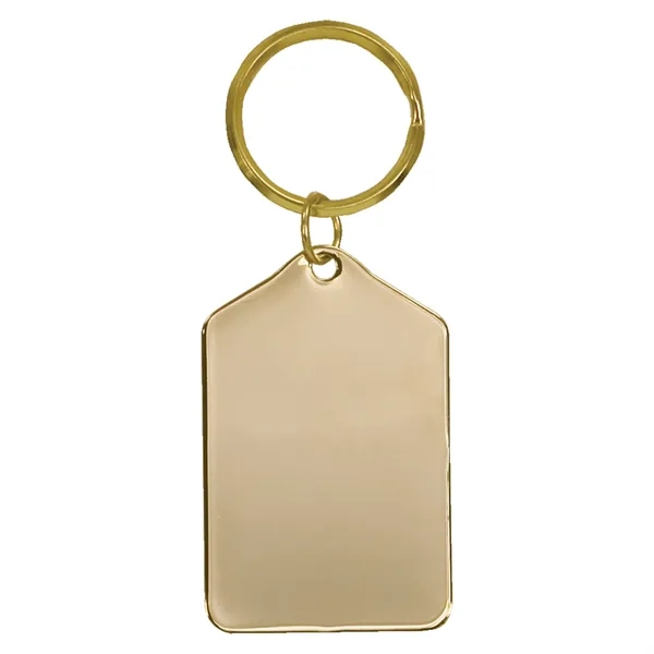 Tablet Brass Keychain... from ASI 92531 Unique Custom Products / UCP