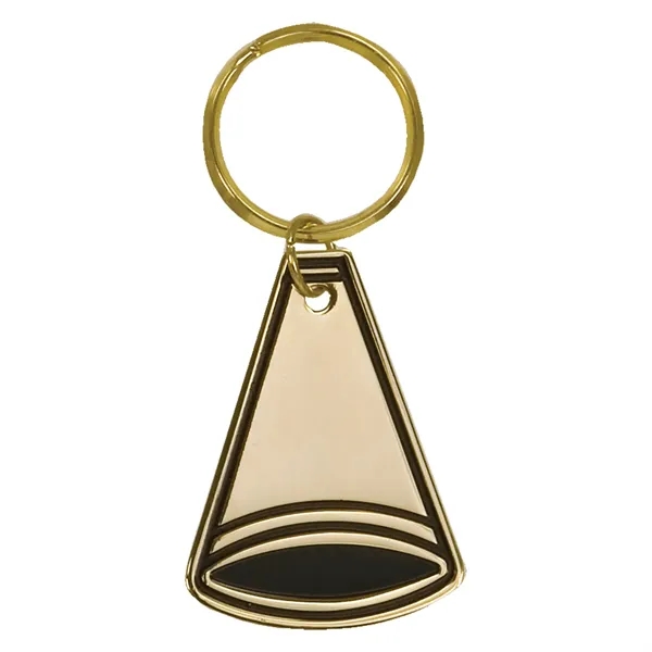 Megaphone Brass Keychain... from ASI 92531 Unique Custom Products / UCP