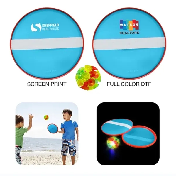 LED Catch & Throw Game; includes 2 mitts with an adjustable... from ASI 52710 Lincoln Line