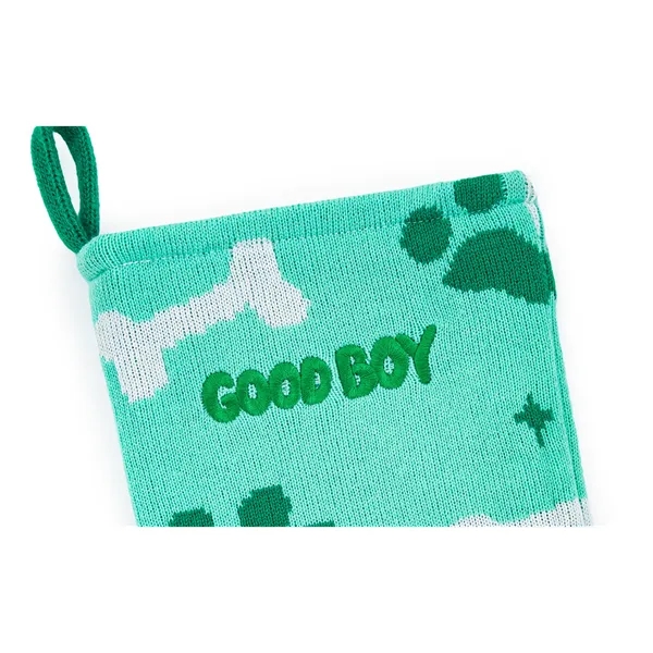 Pantone Matched Jacquard holiday stockings made of acrylic and spandex and... from ASI 45657 Pop! Promos