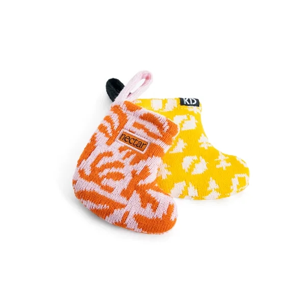 Pantone Matched Jacquard mini holiday stockings made of acrylic and spandex... from ASI 45657 Pop! Promos