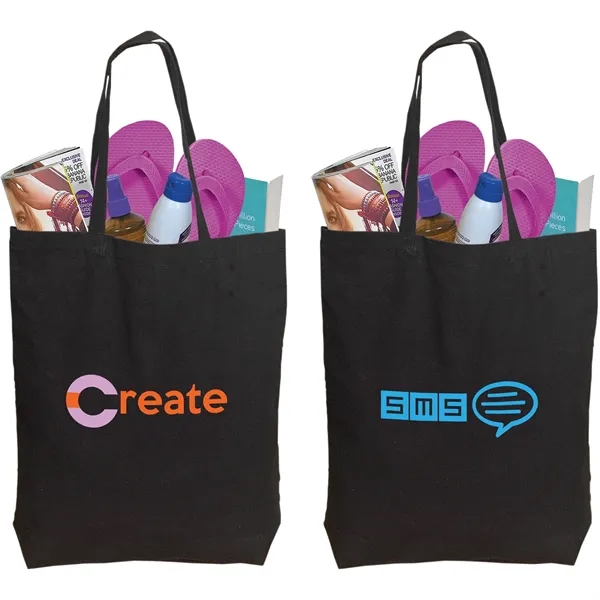 This cotton tote bag is made from lightweight 5.5 oz cotton.... from ASI 61966 HPG / Beacon Promotions