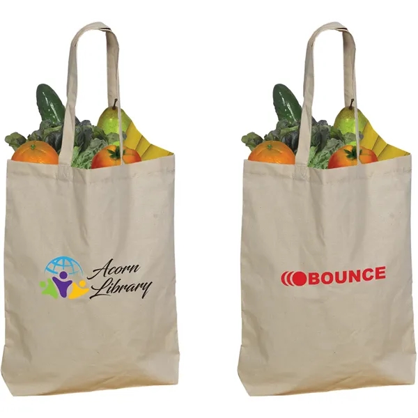 This cotton tote bag is made from lightweight 5.5 oz cotton.... from ASI 61966 HPG / Beacon Promotions