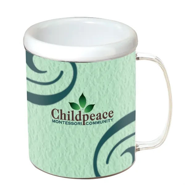 11 oz. clear acrylic mug with white liner and customizable inserts.... from ASI 62190 Illini