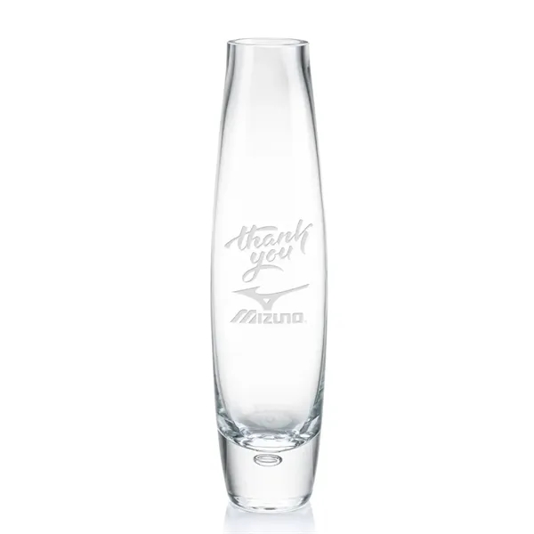 Beautiful tall vase with a unique bubble in the thick base... from ASI 84592 St Regis Group