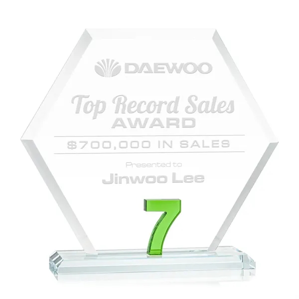 Mark a milestone in your organization with our Starfire Crystal Riviera... from ASI 84592 St Regis Group / St Regis