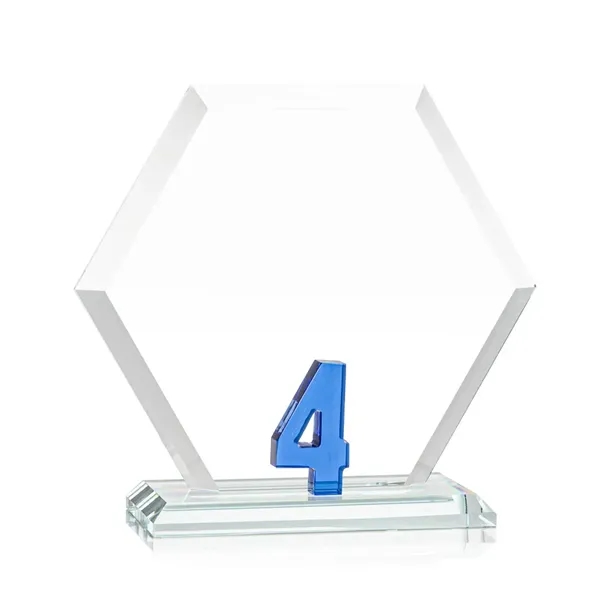 Mark a milestone in your organization with our Starfire Crystal hexagon... from ASI 84592 St Regis Group / St Regis