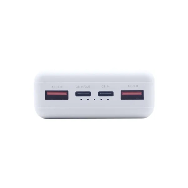 20,000mAh; 4-in-1: 2 USB out ports, 1 USB-C in/out port, and... from ASI 62124 iClick, Inc. / iClick®