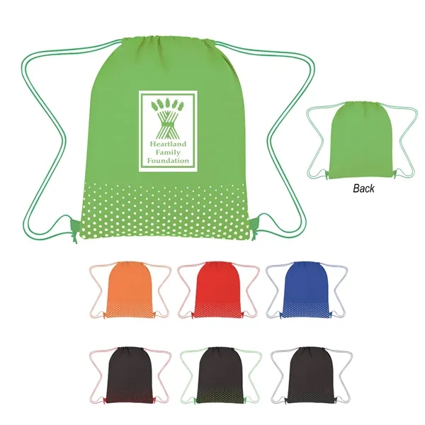 Water-resistant non-woven drawstring bag measuring 13" x 16 1/2" with a... from ASI 61125 Hit Promotional Products / Hit®