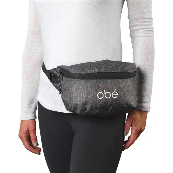Rio waist pack with a large u-shaped zippered main opening and... from ASI 56070 Gemline / Gemline®
