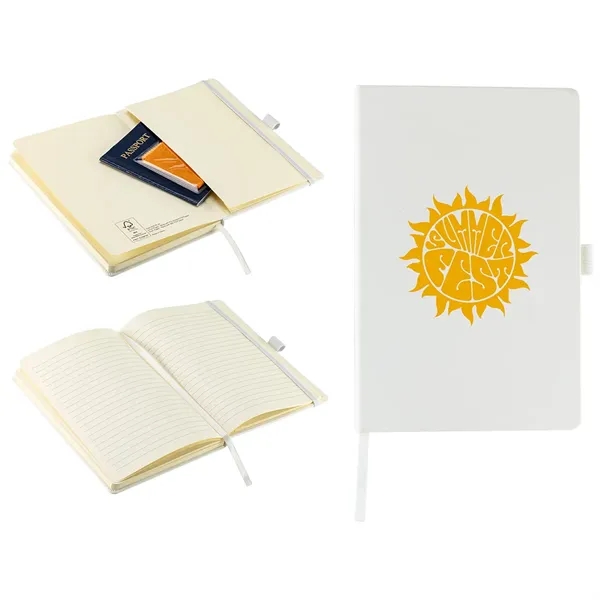 Hardcover FSC® Journal with Pen Loop and Inner Pocket... from ASI 36730 Ariel Premium Supply Inc