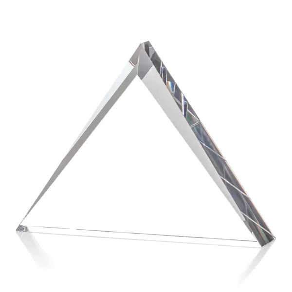 The Tideswell Optical Crystal triangle showcases reflective triangular bezels accenting a... from ASI 84592 St Regis Group / St Regis