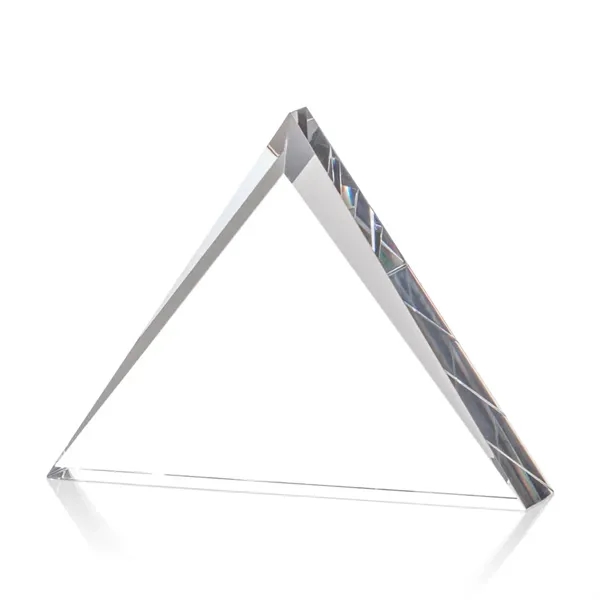 The Tideswell Optical Crystal triangle showcases reflective triangular bezels accenting a... from ASI 84592 St Regis Group / St Regis