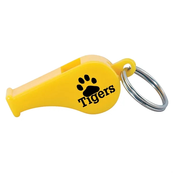 Whistle key tag with an assortment of color choices.... from ASI 62190 Illini