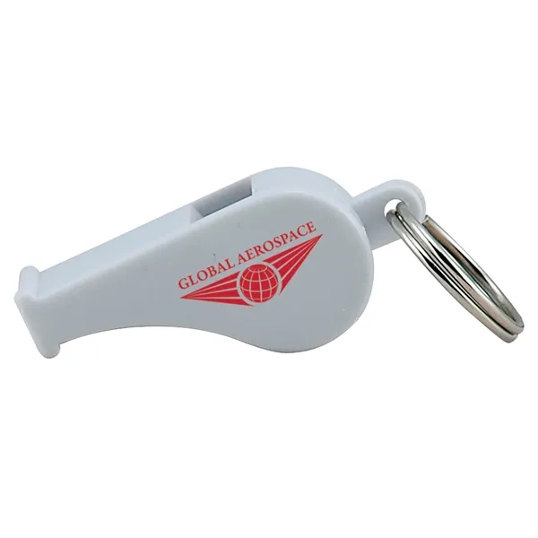 Whistle key tag with an assortment of color choices.... from ASI 62190 Illini