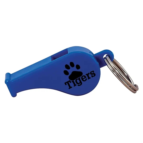 Whistle key tag with an assortment of color choices.... from ASI 62190 Illini