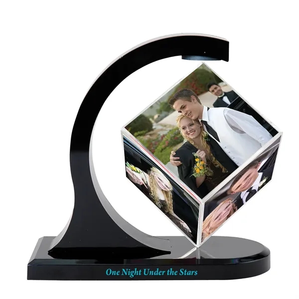 Magnetic photo cube spinner that holds 6 photos.... from ASI 62190 Illini