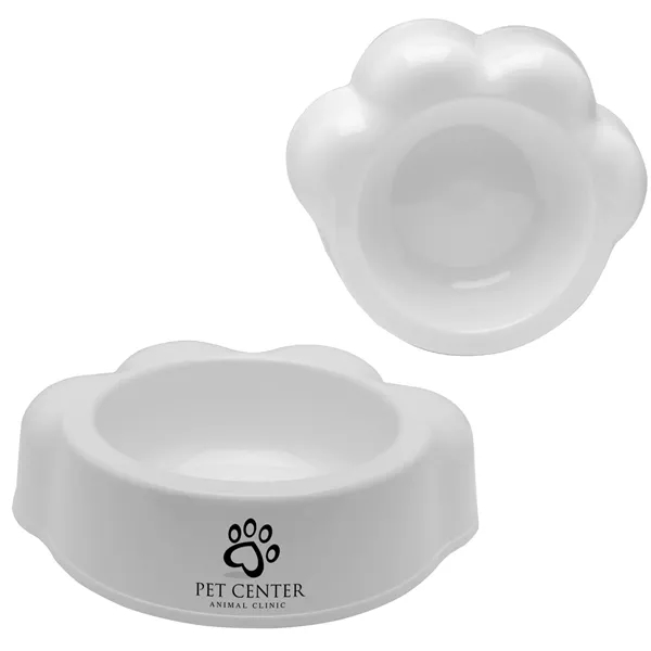 Paw shaped pet bowl that holds approximately 22 ounces.... from ASI 62190 Illini