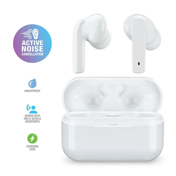 Wireless Bluetooth® earbuds and charging case.... from ASI 56070 Gemline / Gemline®