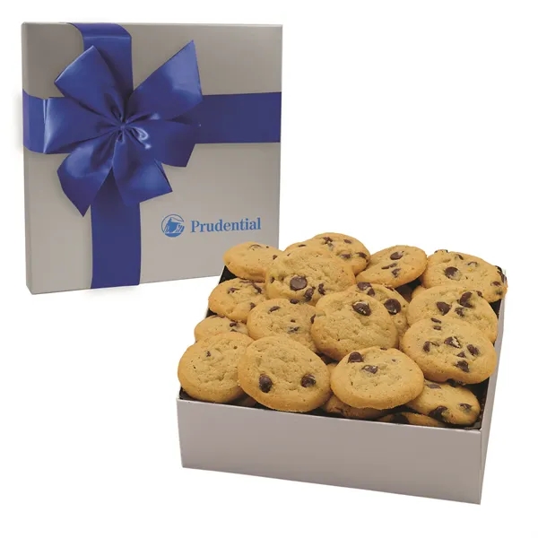 Customizable, elegant box filled with an assortment of 16 gourmet cookies... from ASI 71685 Midnite Snax®