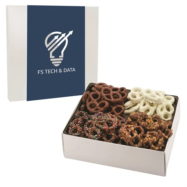 Box filled with Milk with Toffee, Milk Chocolate, Milk Chocolate Sprinkled,... from ASI 71685 Midnite Snax®