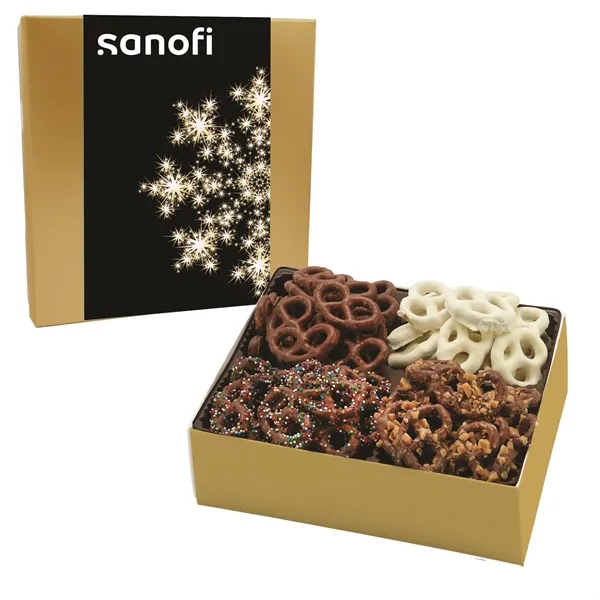 Box filled with Milk with Toffee, Milk Chocolate, Milk Chocolate Sprinkled,... from ASI 71685 Midnite Snax®