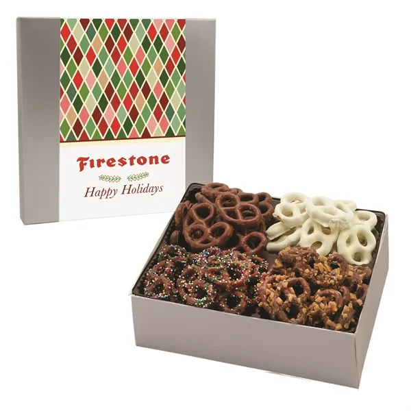 Box filled with Milk with Toffee, Milk Chocolate, Milk Chocolate Sprinkled,... from ASI 71685 Midnite Snax®