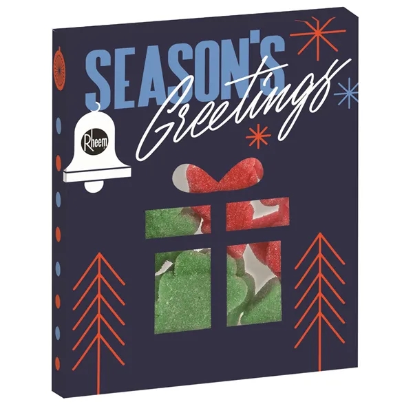 Holiday Present Window Box with Gummy Trees (1.9 oz)... from ASI 71685 Midnite Snax®