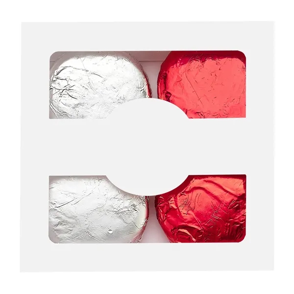 4 Piece Luxury Chocolate Oreo Gift Set with 4 Foil Wrapped... from ASI 71685 Midnite Snax®