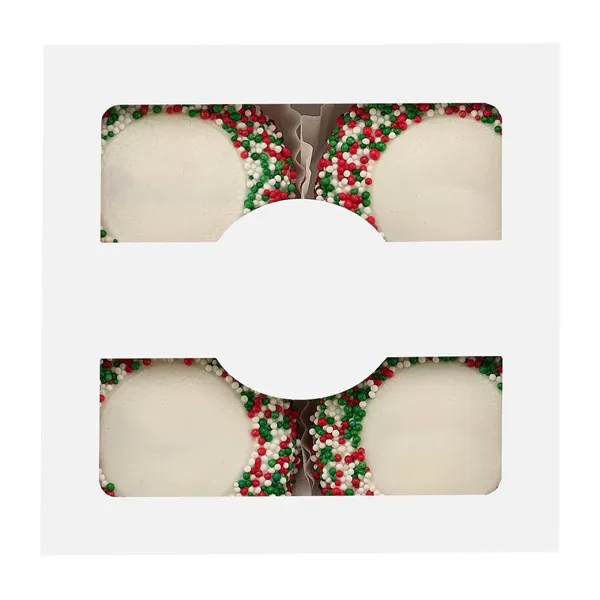 4 Piece Luxury Chocolate Oreo Gift Set with 4 Printed Oreos®... from ASI 71685 Midnite Snax®