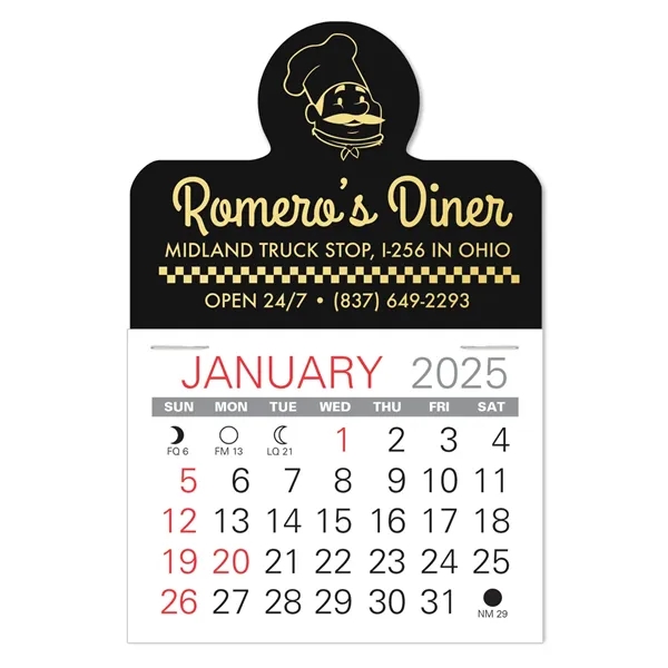 Spotlight Shape Value Stick Vinyl Self-Adhesive Calendars stick in 24 shapes... from ASI 95280 Warwick Publishing Co / Warwick