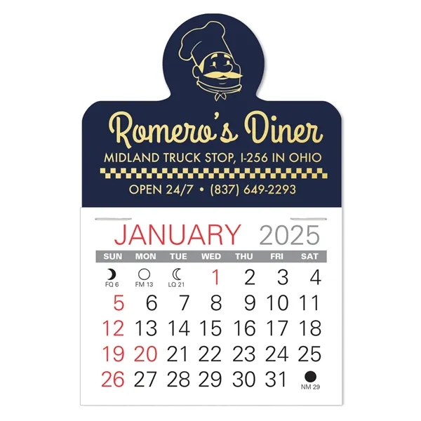 Spotlight Shape Value Stick Vinyl Self-Adhesive Calendars stick in 24 shapes... from ASI 95280 Warwick Publishing Co / Warwick