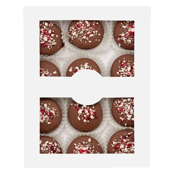 12 Piece Luxury Chocolate Oreo Gift Set with 12 Milk Chocolate... from ASI 71685 Midnite Snax®