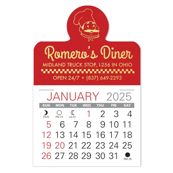 Spotlight Shape Value Stick Vinyl Self-Adhesive Calendars stick in 24 shapes... from ASI 95280 Warwick Publishing Co / Warwick