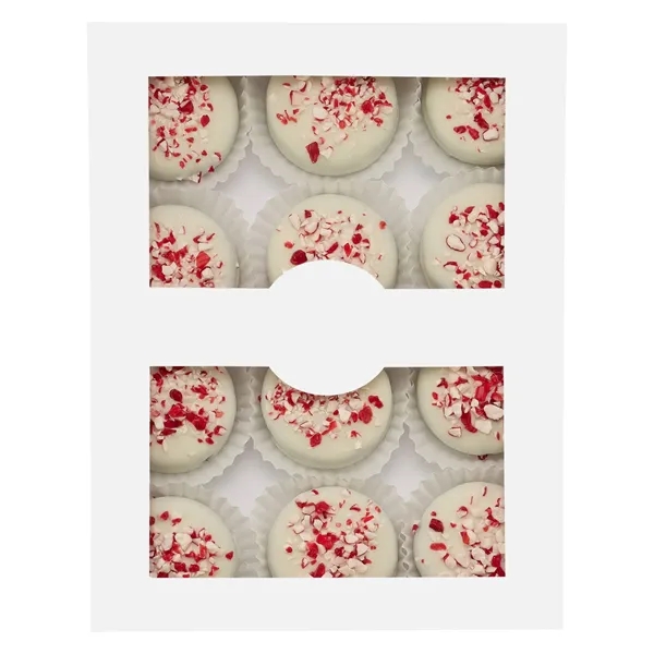 12 Piece Luxury Chocolate Oreo Gift Set with 12 White Chocolate... from ASI 71685 Midnite Snax®