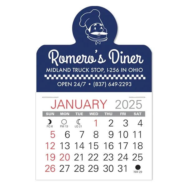 Spotlight Shape Value Stick Vinyl Self-Adhesive Calendars stick in 24 shapes... from ASI 95280 Warwick Publishing Co / Warwick