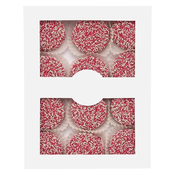 12 Piece Luxury Chocolate Oreo Gift Set with 12 Corporate Color™... from ASI 71685 Midnite Snax®