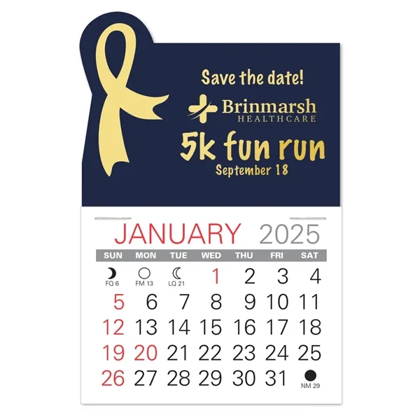 Ribbon Shape Value Stick Vinyl Self-Adhesive Calendars stick in 24 shapes... from ASI 95280 Warwick Publishing Co / Warwick