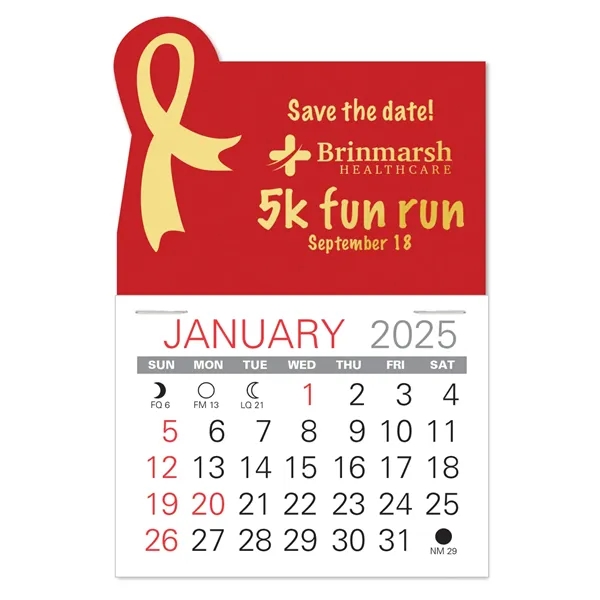 Ribbon Shape Value Stick Vinyl Self-Adhesive Calendars stick in 24 shapes... from ASI 95280 Warwick Publishing Co / Warwick