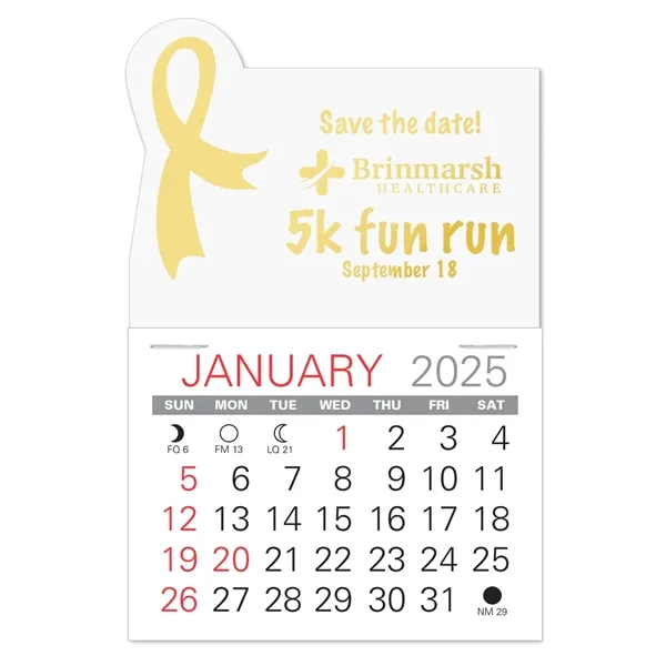 Ribbon Shape Value Stick Vinyl Self-Adhesive Calendars stick in 24 shapes... from ASI 95280 Warwick Publishing Co / Warwick