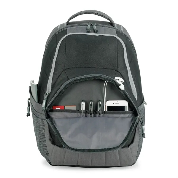 Deluxe computer backpack with zippered main compartment with padded laptop pocket.... from ASI 56070 Gemline / Gemline®