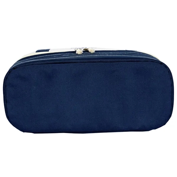 Cotton insulated tote with 10 can capacity, PEVA heat-sealed lining and... from ASI 56070 Gemline / Gemline®