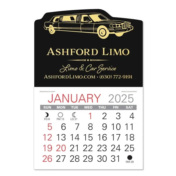 LimoYou Shape Value Stick Vinyl Self-Adhesive Calendars stick in 24 shapes... from ASI 95280 Warwick Publishing Co / Warwick