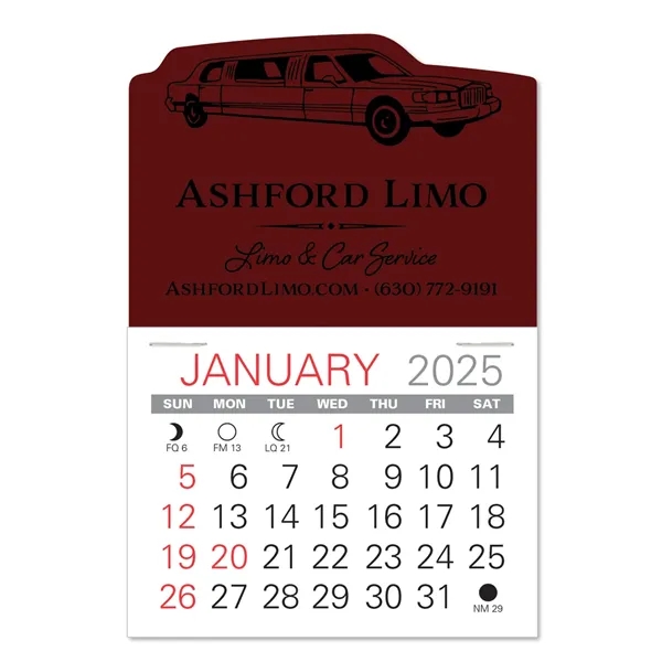 LimoYou Shape Value Stick Vinyl Self-Adhesive Calendars stick in 24 shapes... from ASI 95280 Warwick Publishing Co / Warwick