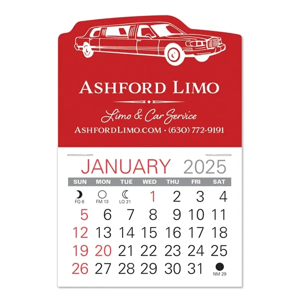 LimoYou Shape Value Stick Vinyl Self-Adhesive Calendars stick in 24 shapes... from ASI 95280 Warwick Publishing Co / Warwick