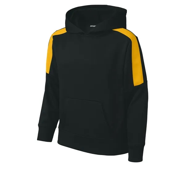 Sport-Tek Youth Sport-Wick Fleece United Pullover Hoodie... from ASI 84863 SanMar