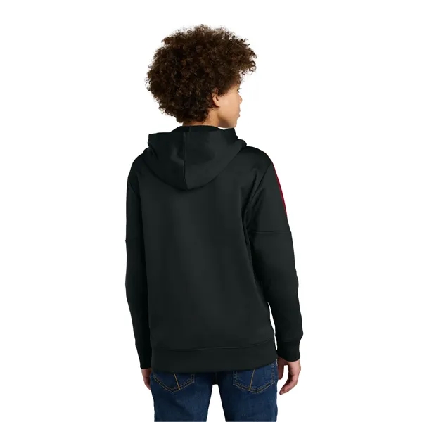 Sport-Tek Youth Sport-Wick Fleece United Pullover Hoodie... from ASI 84863 SanMar