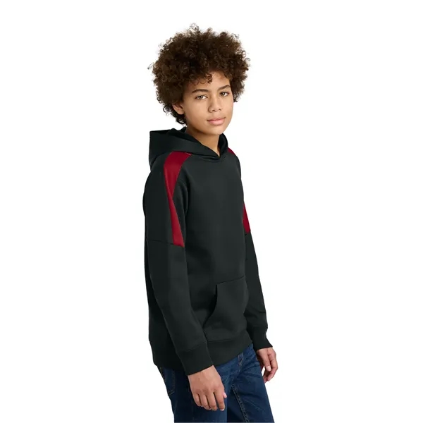 Sport-Tek Youth Sport-Wick Fleece United Pullover Hoodie... from ASI 84863 SanMar