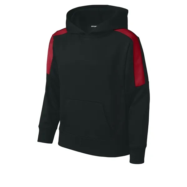 Sport-Tek Youth Sport-Wick Fleece United Pullover Hoodie... from ASI 84863 SanMar